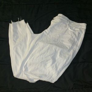 White split knee Rockstar Jeans Tall